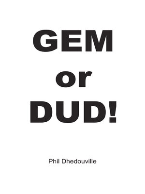cover image of Gem or 	Dud!